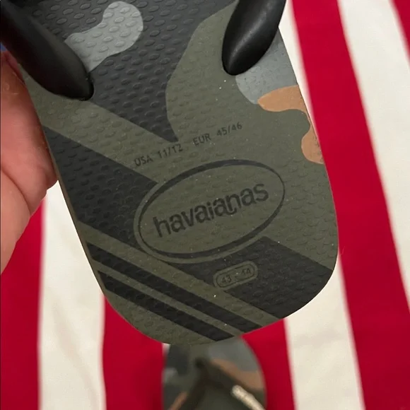 Havaianas Black Men's Flip Flops - Picture 5 of 6